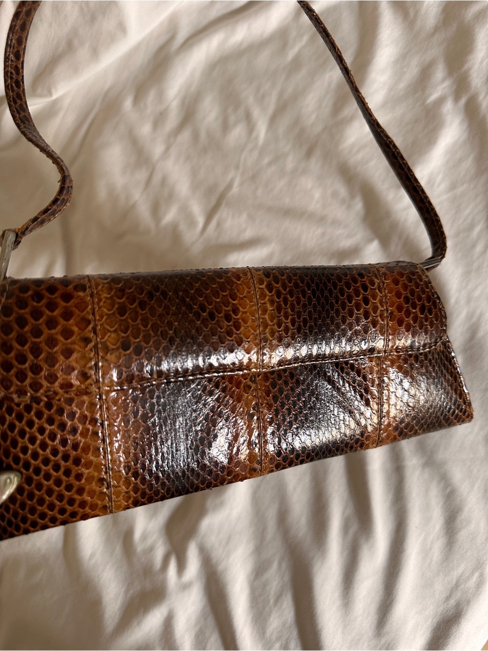 Vintage Snakeskin Purse - Picture 3 of 8